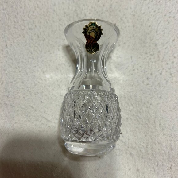 Waterford Glass Limited 4" vase. Made in Republic of Ireland. Weighs 6.8 oz. (91 - Picture 5 of 7